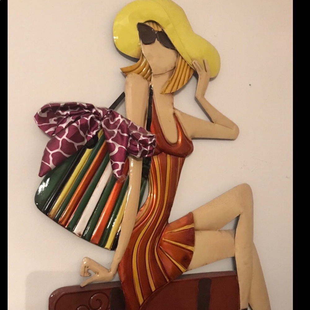 Wall art, perfect for dress shop or walk in closet